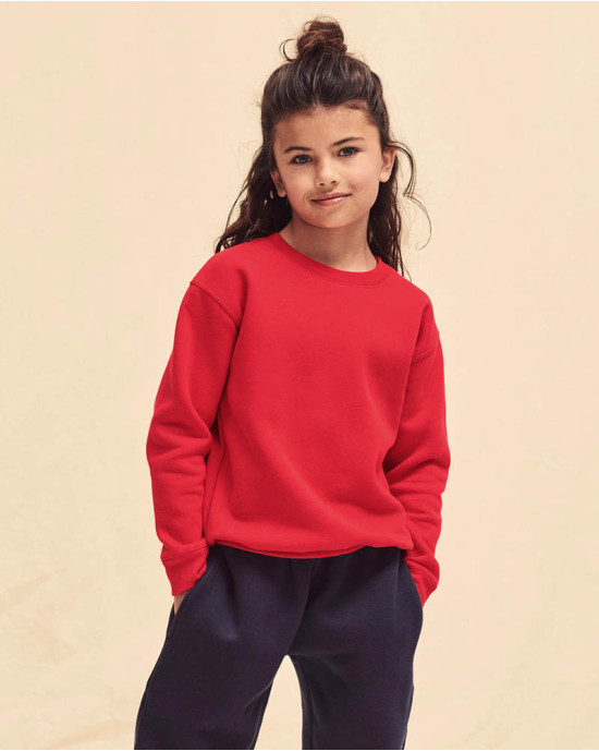 Dziecięca Bluza Set-In Sweat Premium Dziecięca Bluza Set-In Sweat Premium